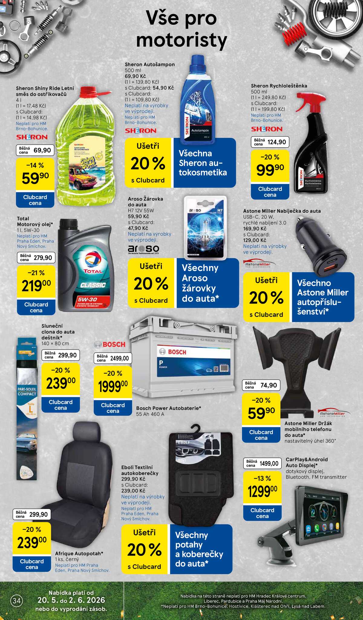 Tesco malé hypermarkety od 20.5. do 26.5.2026 strana 34