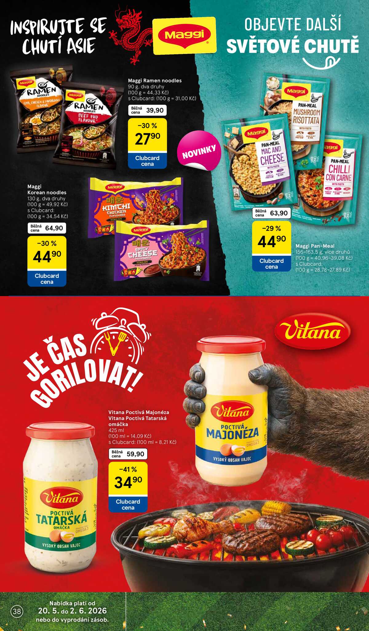Tesco malé hypermarkety od 20.5. do 26.5.2026 strana 38