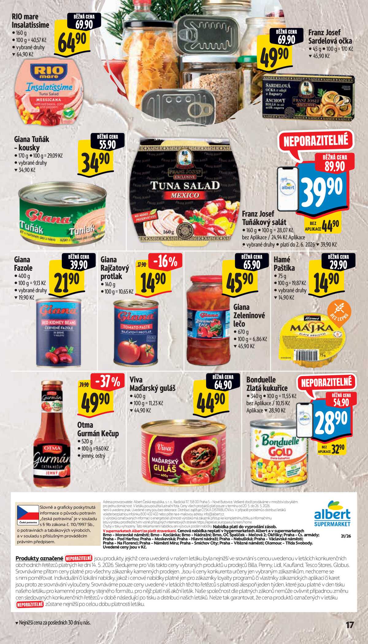 Albert Supermarket od 20.5. do 26.5.2026 strana 19