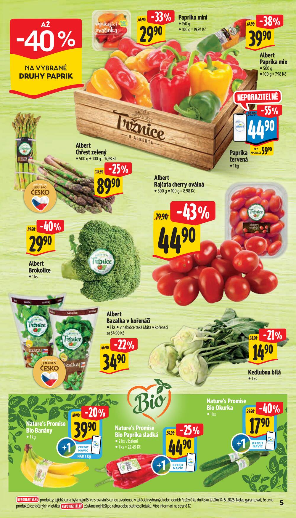 Albert Supermarket od 20.5. do 26.5.2026