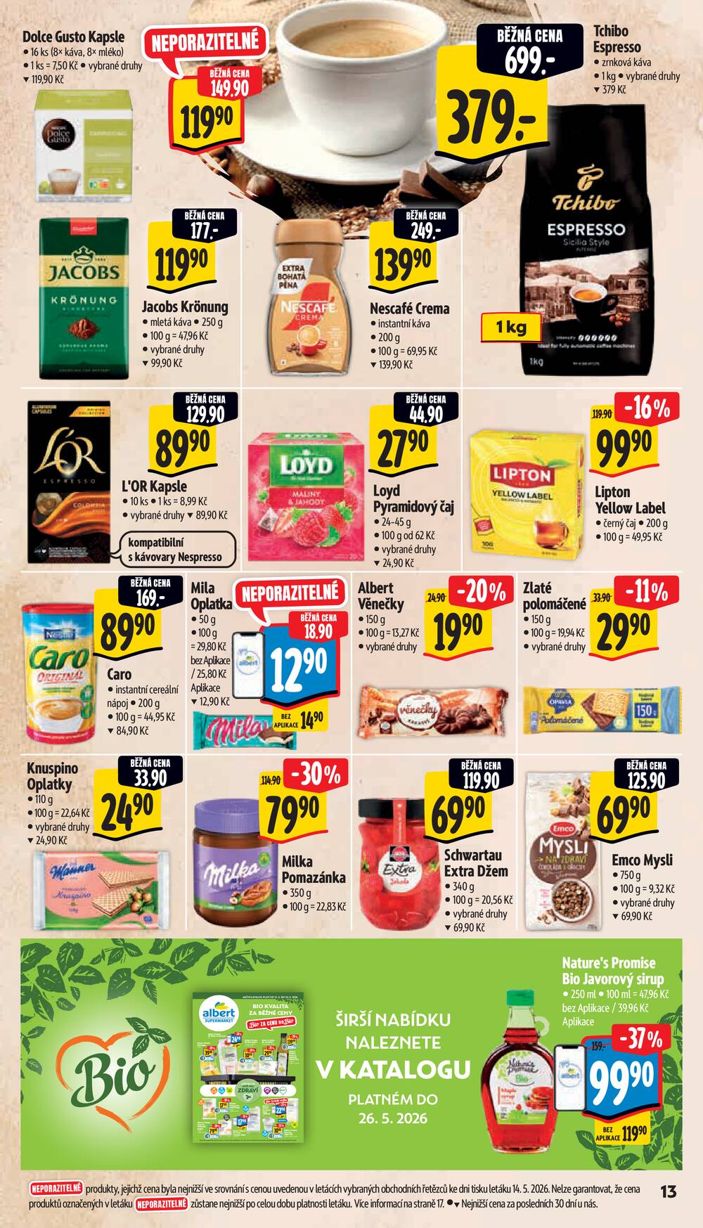 Albert Supermarket od 20.5. do 26.5.2026