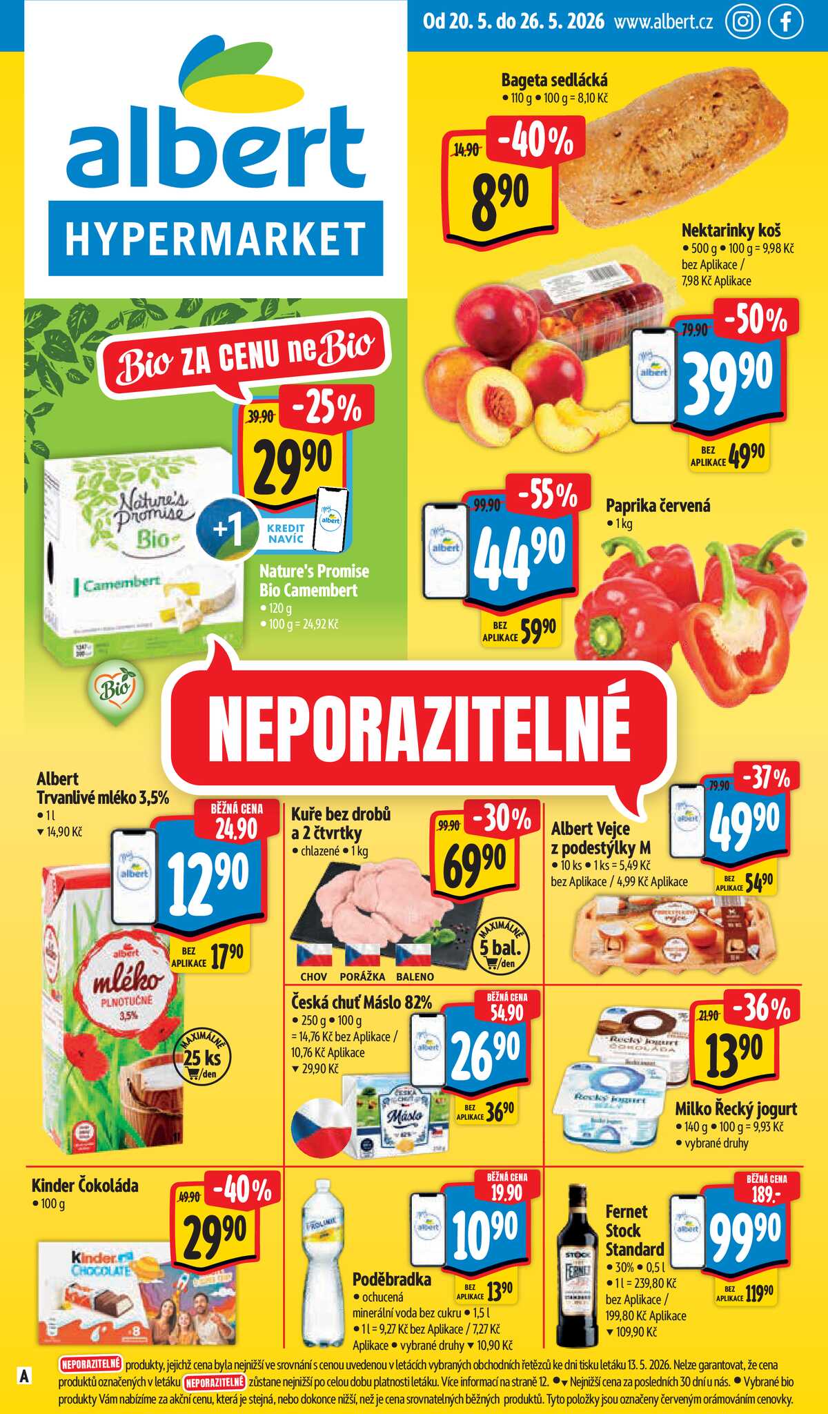 Albert  Hypermarket od 20.5. do 26.5.2026 strana 1