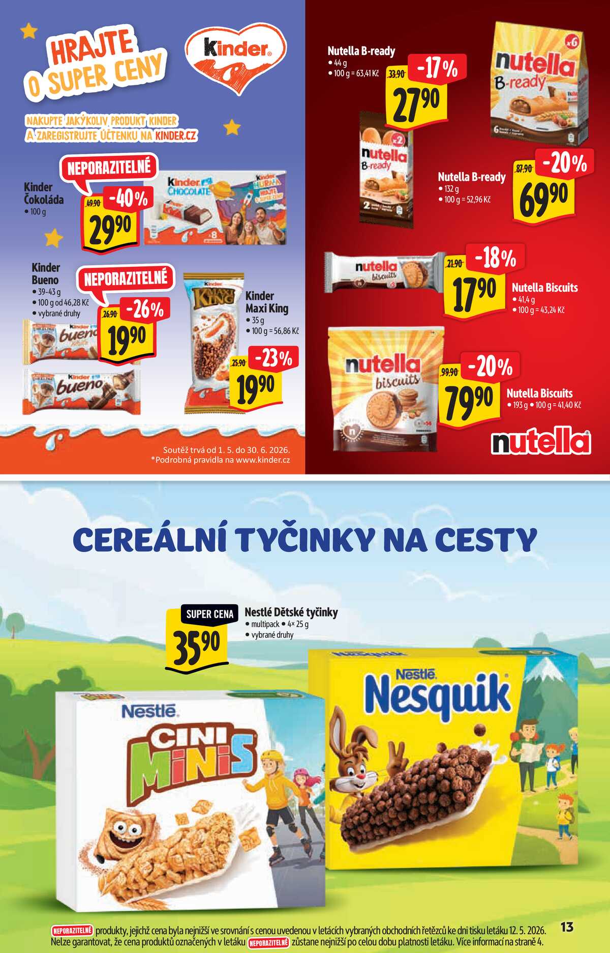 Albert  Hypermarket katalog Léto od 20.5. do 2.6.2026 strana 13