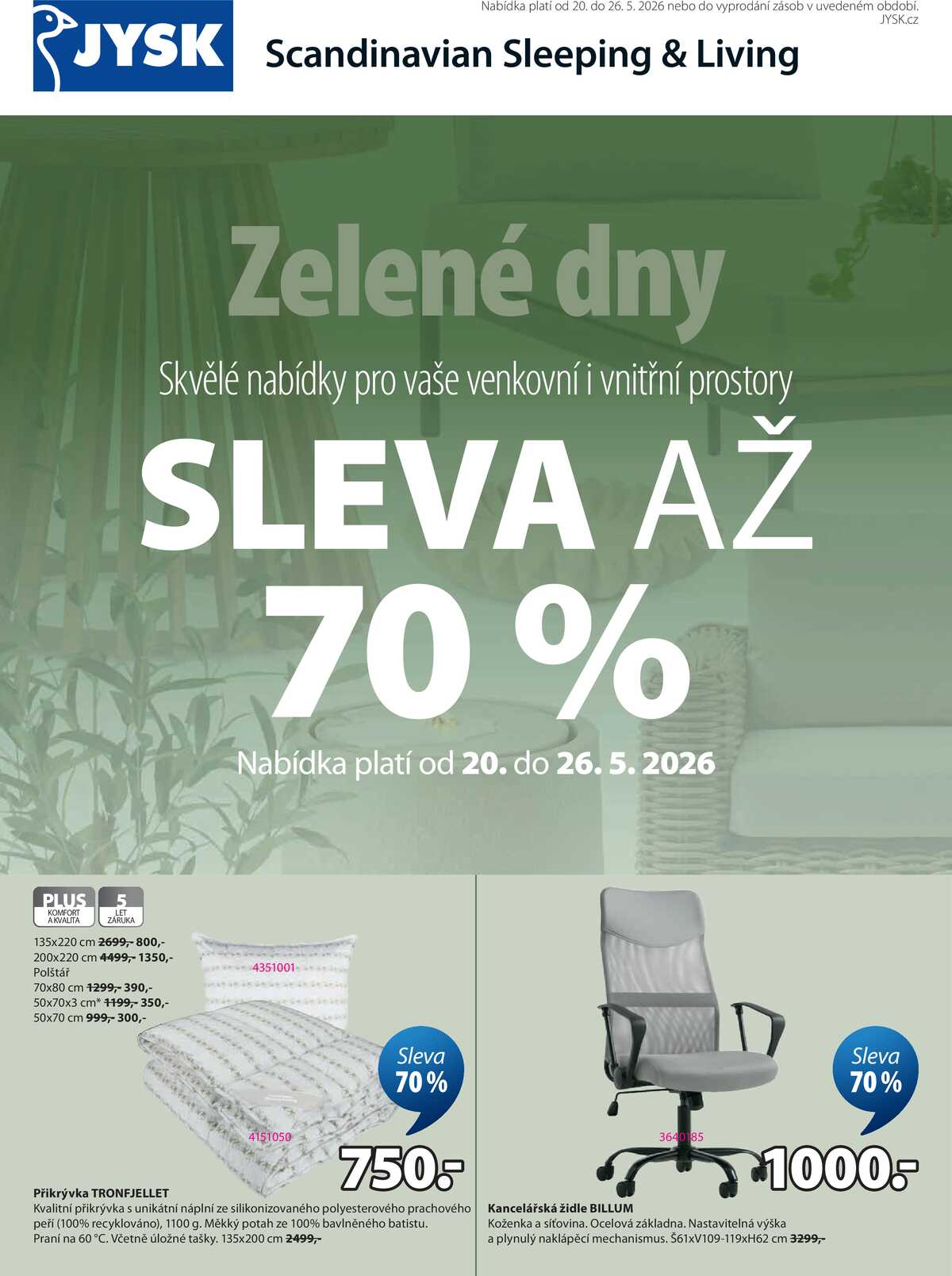 Jysk od 20.5. do 26.5.2026 strana 1