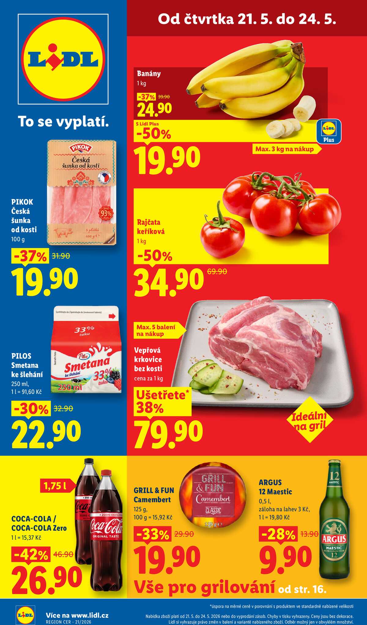 Lidl Čtvrtek od 21.5. do 24.5.2026 strana 1