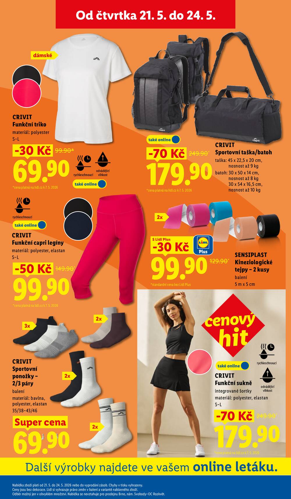 Lidl Čtvrtek od 21.5. do 24.5.2026