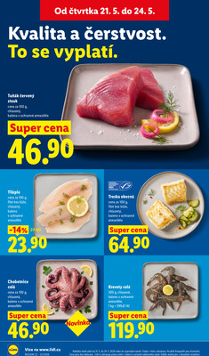 Lidl Čtvrtek od 21.5. do 24.5.2026
