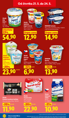 Lidl Čtvrtek od 21.5. do 24.5.2026