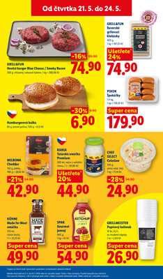 Lidl Čtvrtek od 21.5. do 24.5.2026