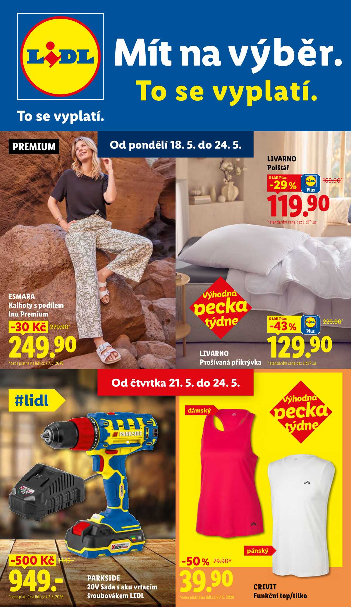 Lidl Spotřební zboží 18.5. - 24.5. strana 1