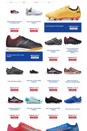 Intersport Kopačky a míče - 16. 5. 2026
