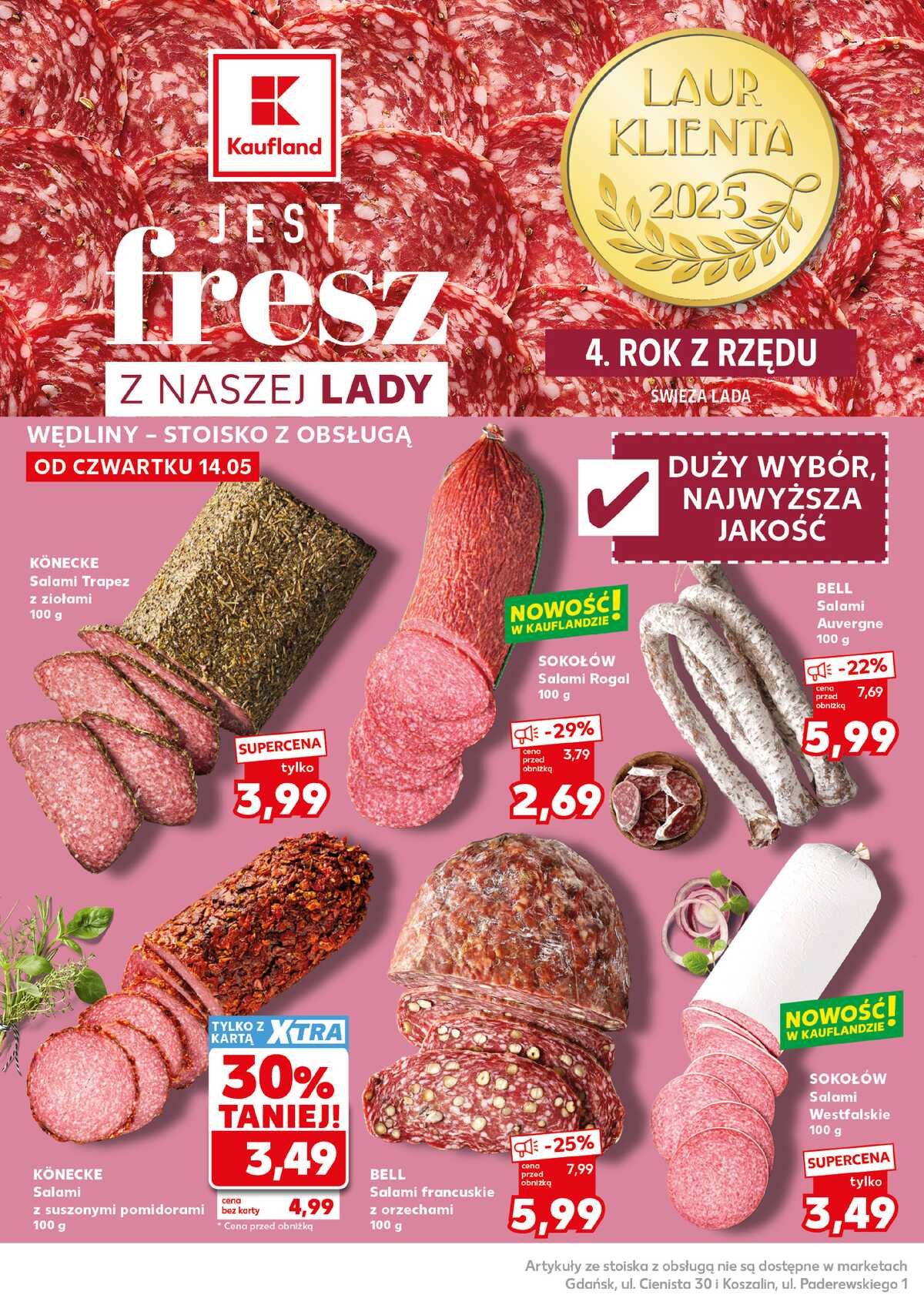 Leták Kaufland Polsko 18.5.-20.5.2026 - Silný start strana 14