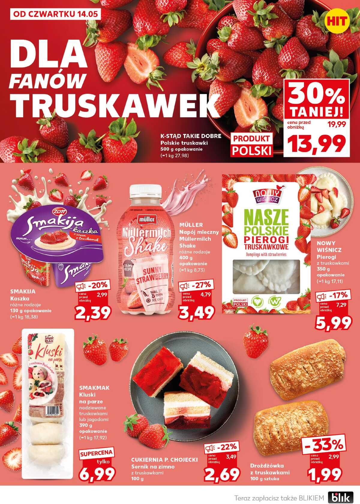 Leták Kaufland Polsko 18.5.-20.5.2026 - Silný start strana 22