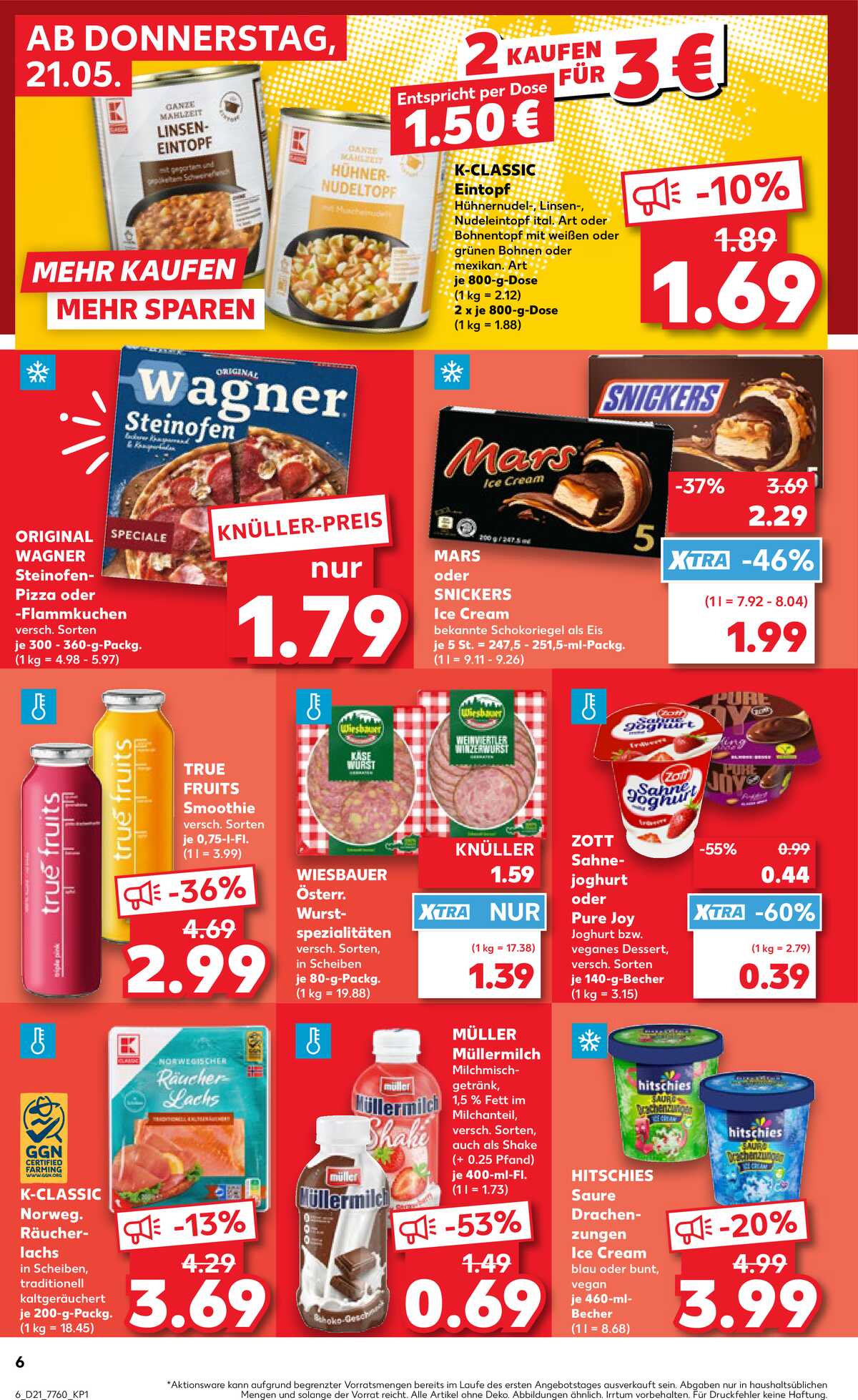 Leták Kaufland Německo 21.5.-27.5.2026 strana 6