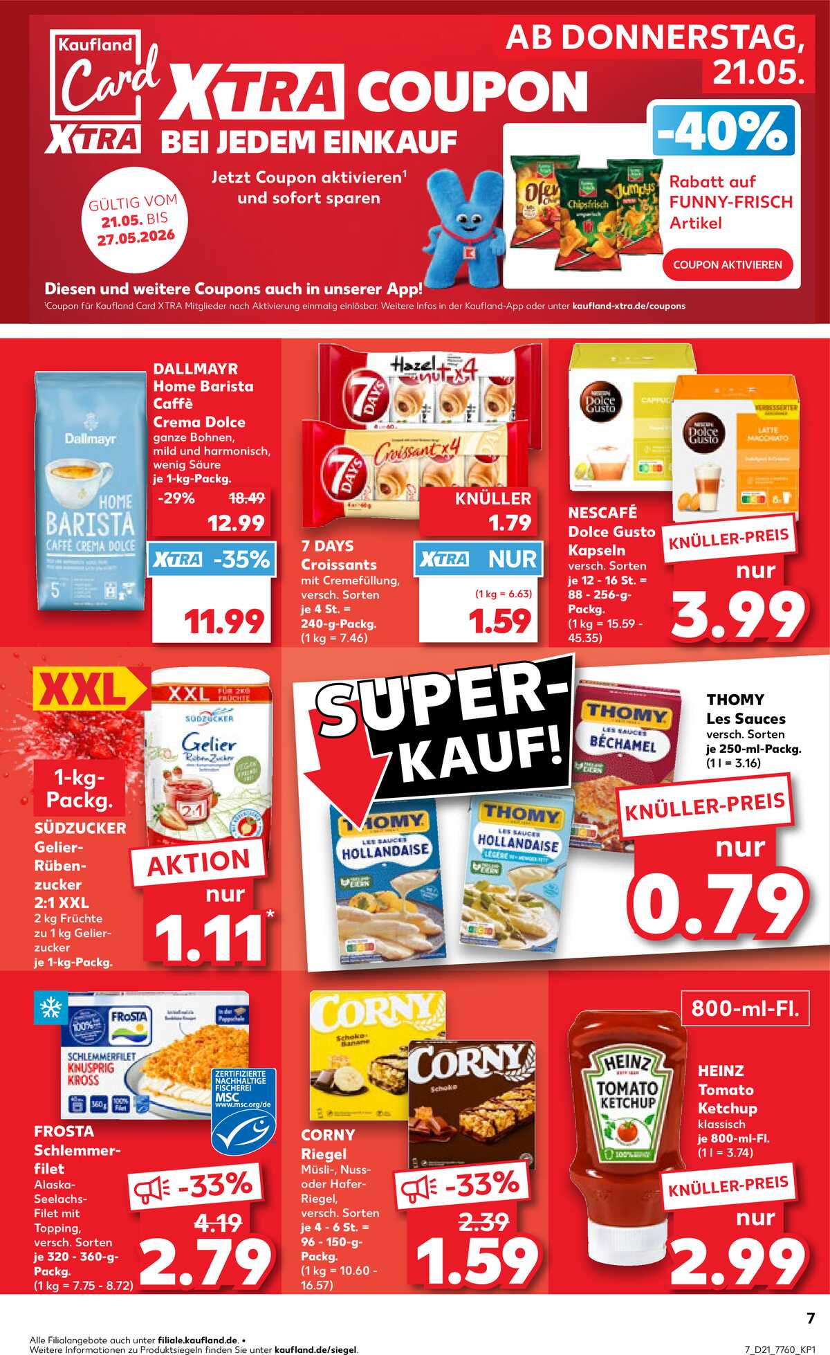 Leták Kaufland Německo 21.5.-27.5.2026 strana 7