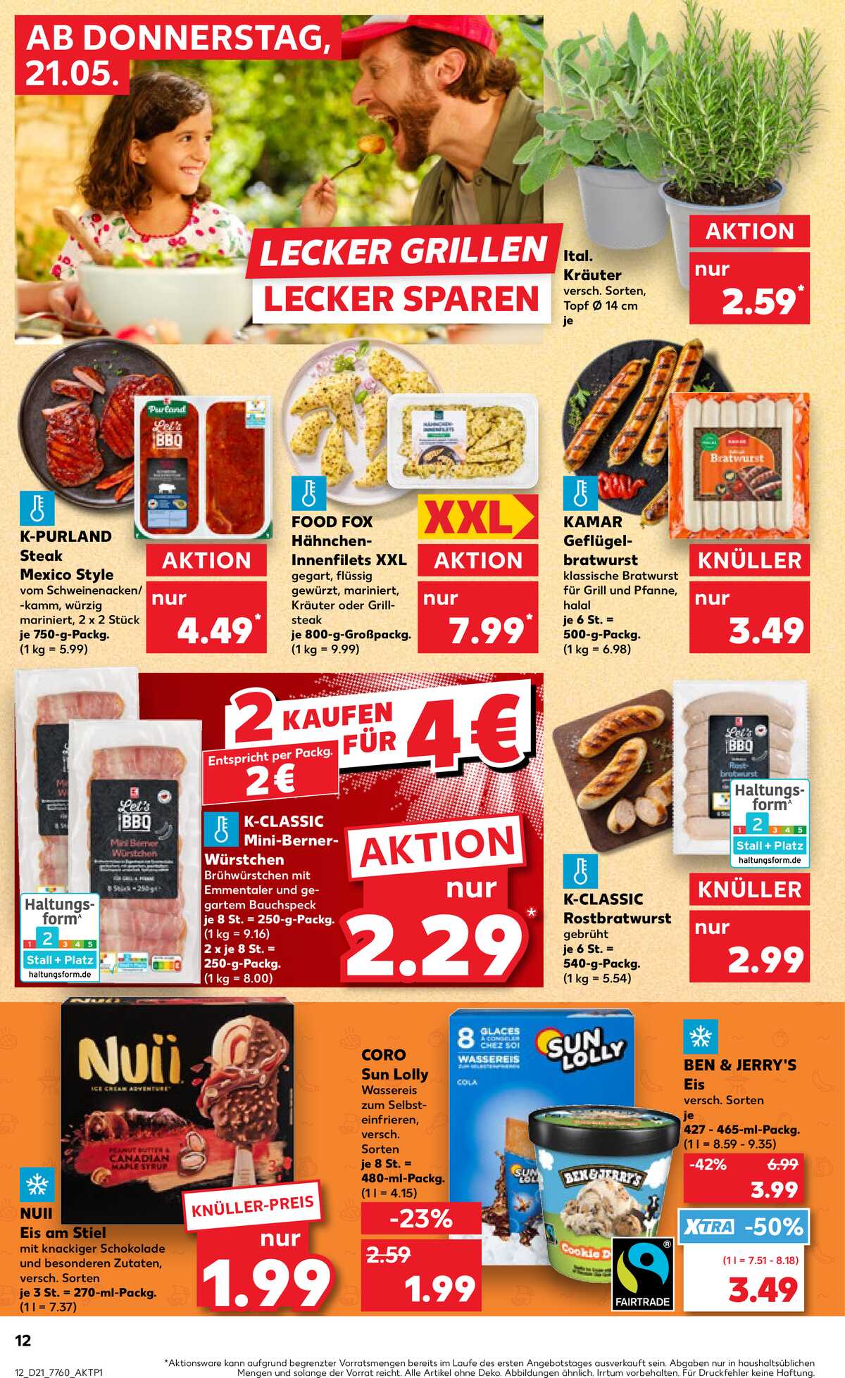 Leták Kaufland Německo 21.5.-27.5.2026 strana 12