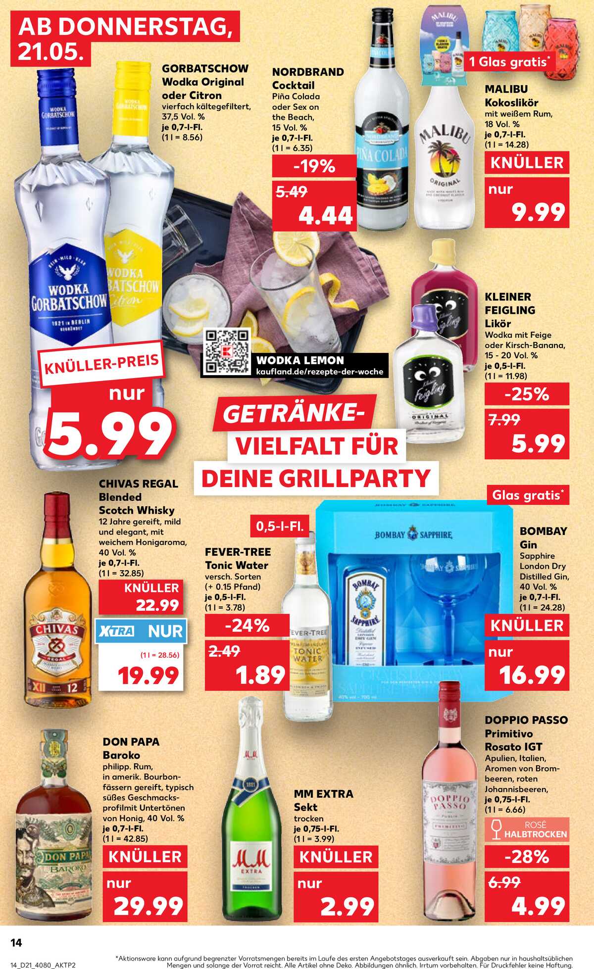 Leták Kaufland Německo 21.5.-27.5.2026 strana 14