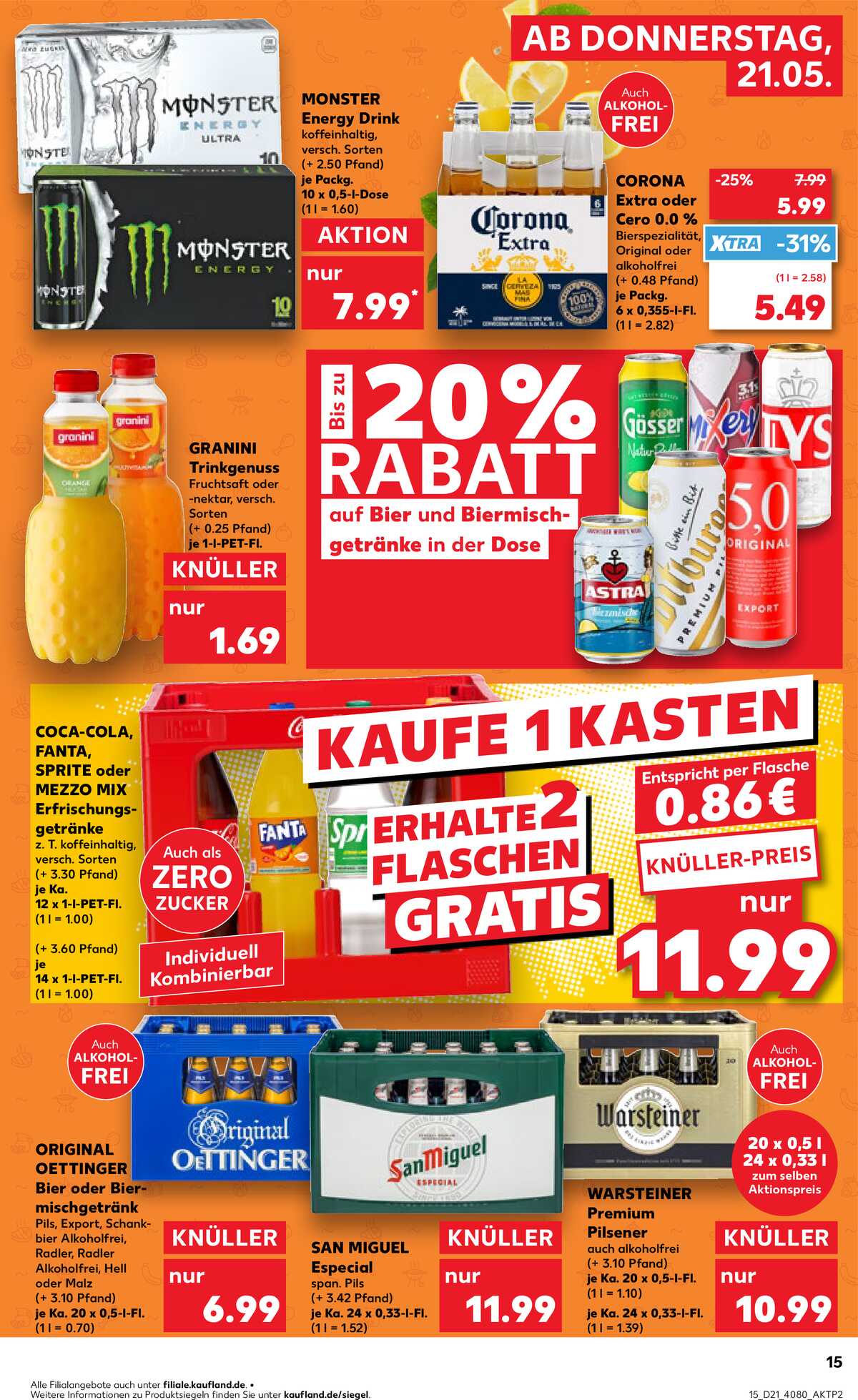 Leták Kaufland Německo 21.5.-27.5.2026 strana 15