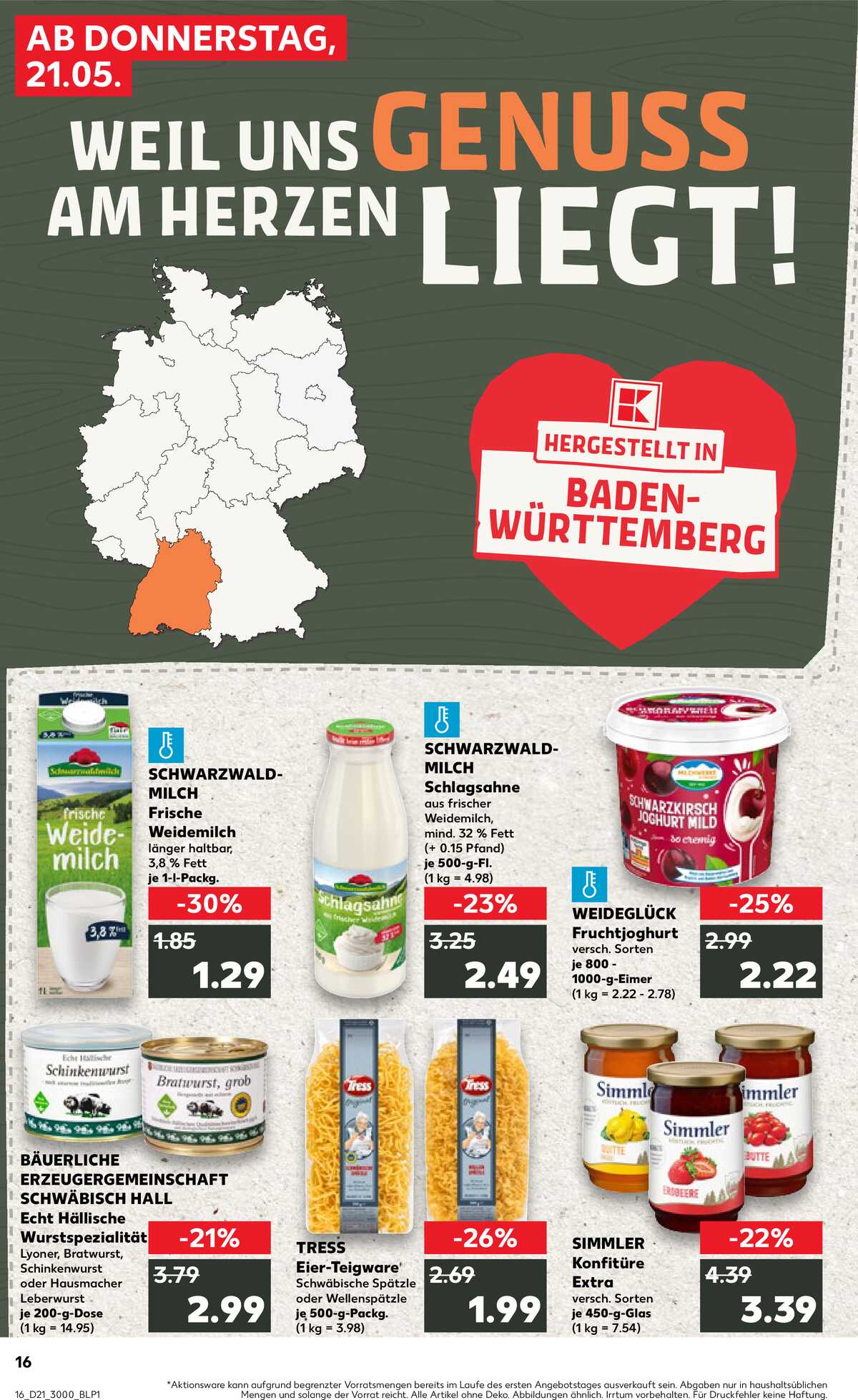 Leták Kaufland Německo 21.5.-27.5.2026 strana 16