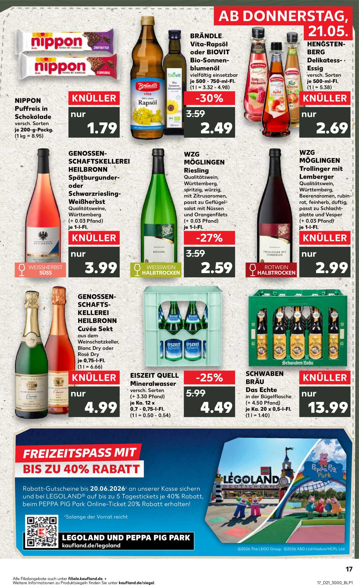 Leták Kaufland Německo 21.5.-27.5.2026 strana 17