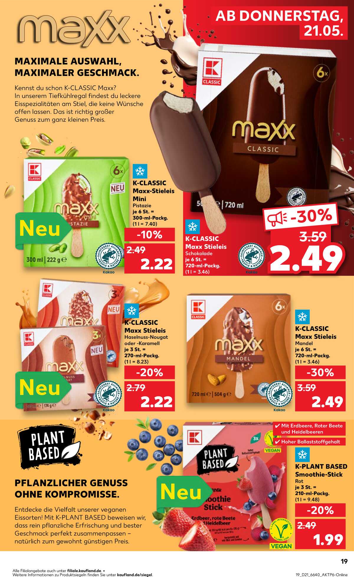 Leták Kaufland Německo 21.5.-27.5.2026 strana 19