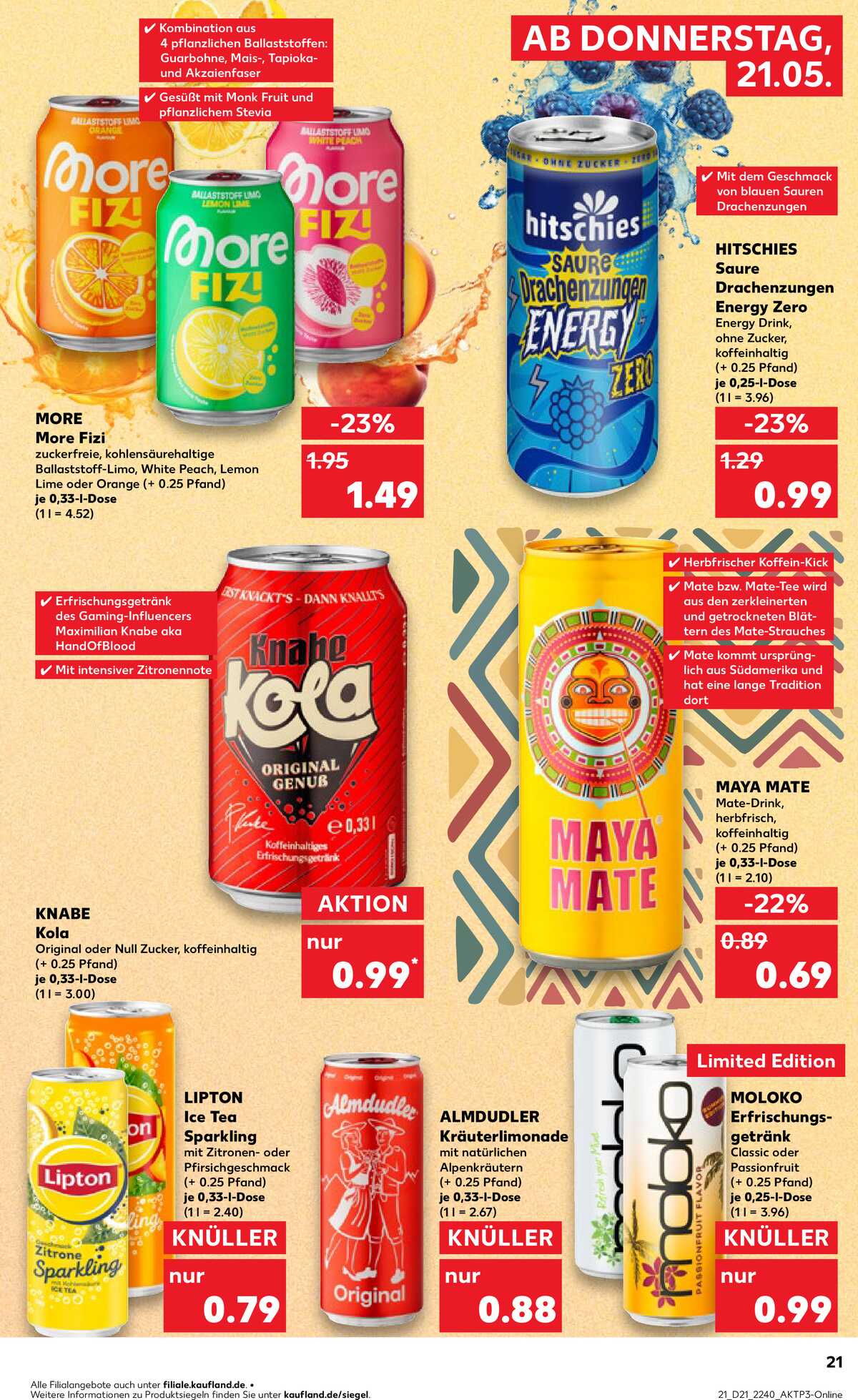 Leták Kaufland Německo 21.5.-27.5.2026 strana 21