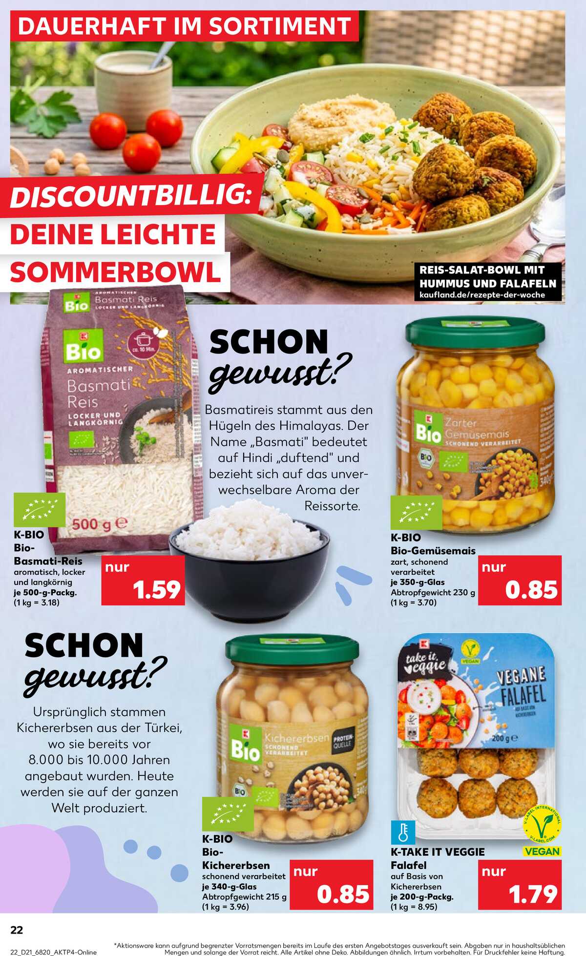 Leták Kaufland Německo 21.5.-27.5.2026 strana 22