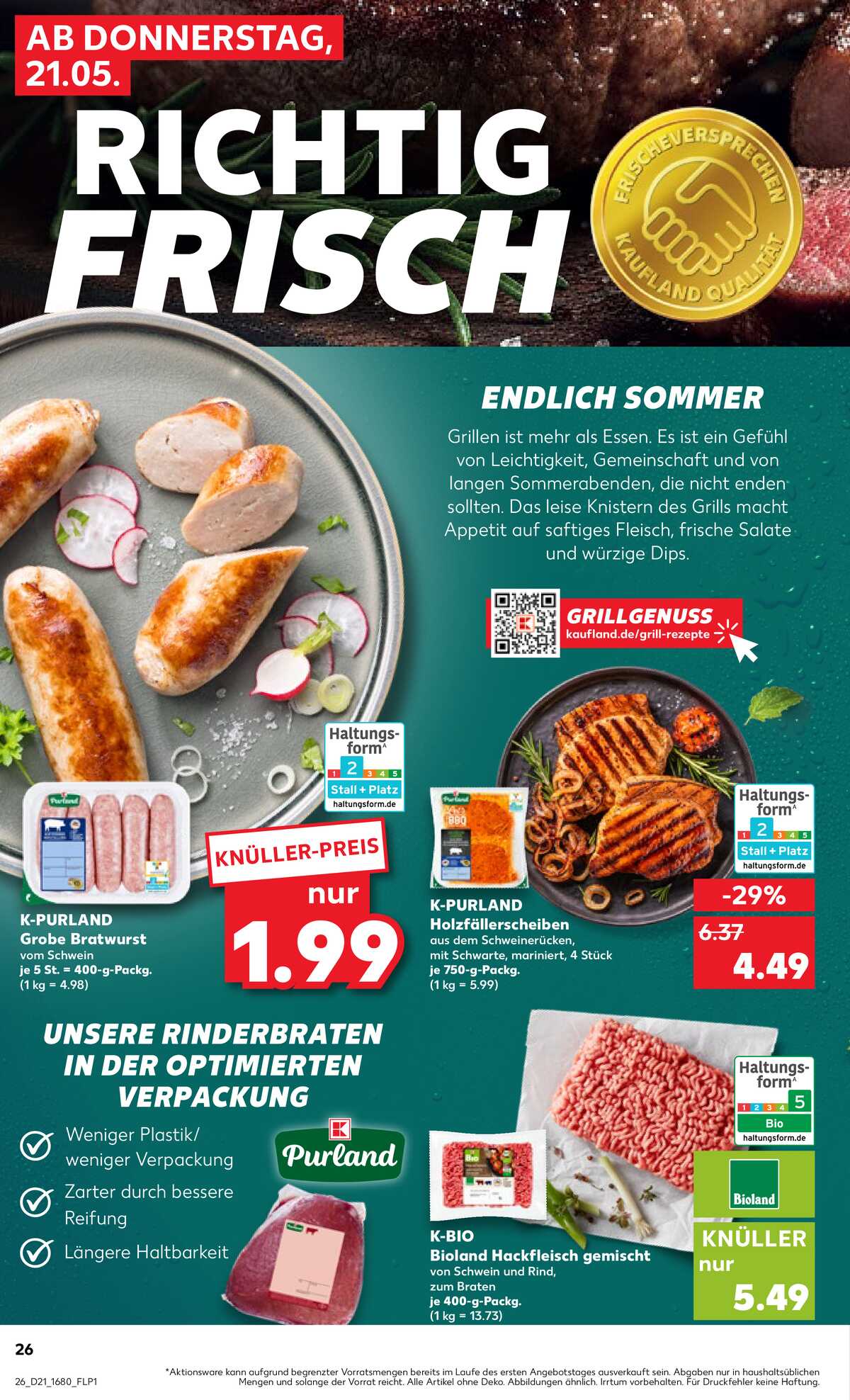Leták Kaufland Německo 21.5.-27.5.2026 strana 26