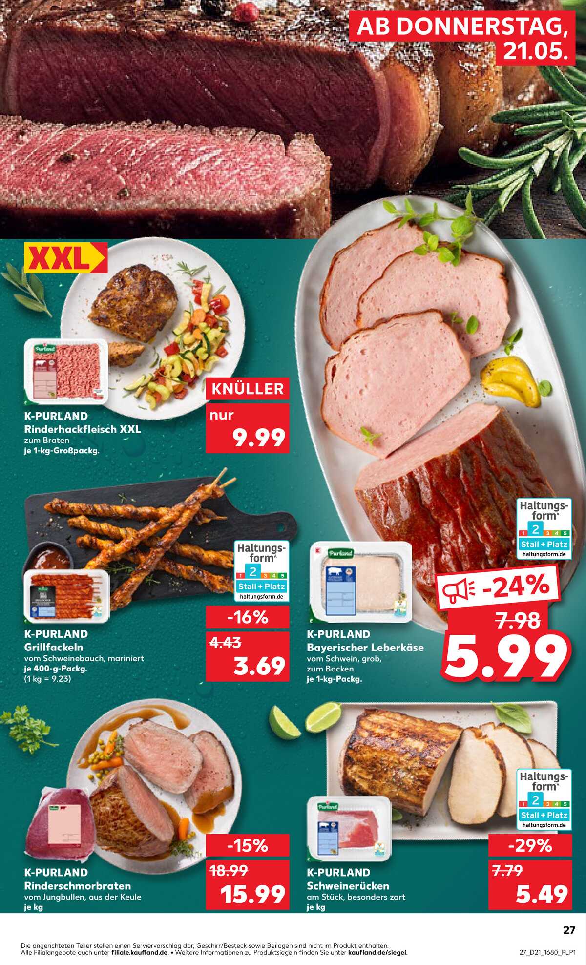Leták Kaufland Německo 21.5.-27.5.2026 strana 27
