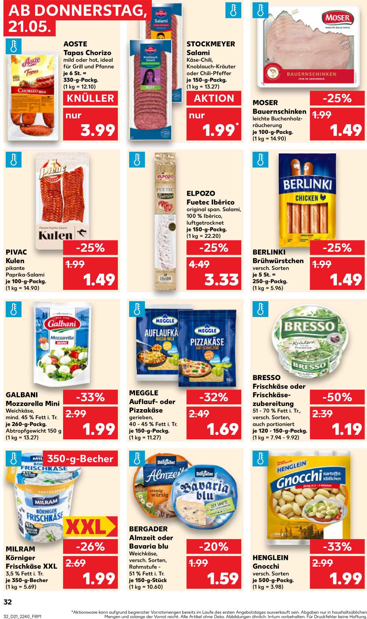Leták Kaufland Německo 21.5.-27.5.2026 strana 32