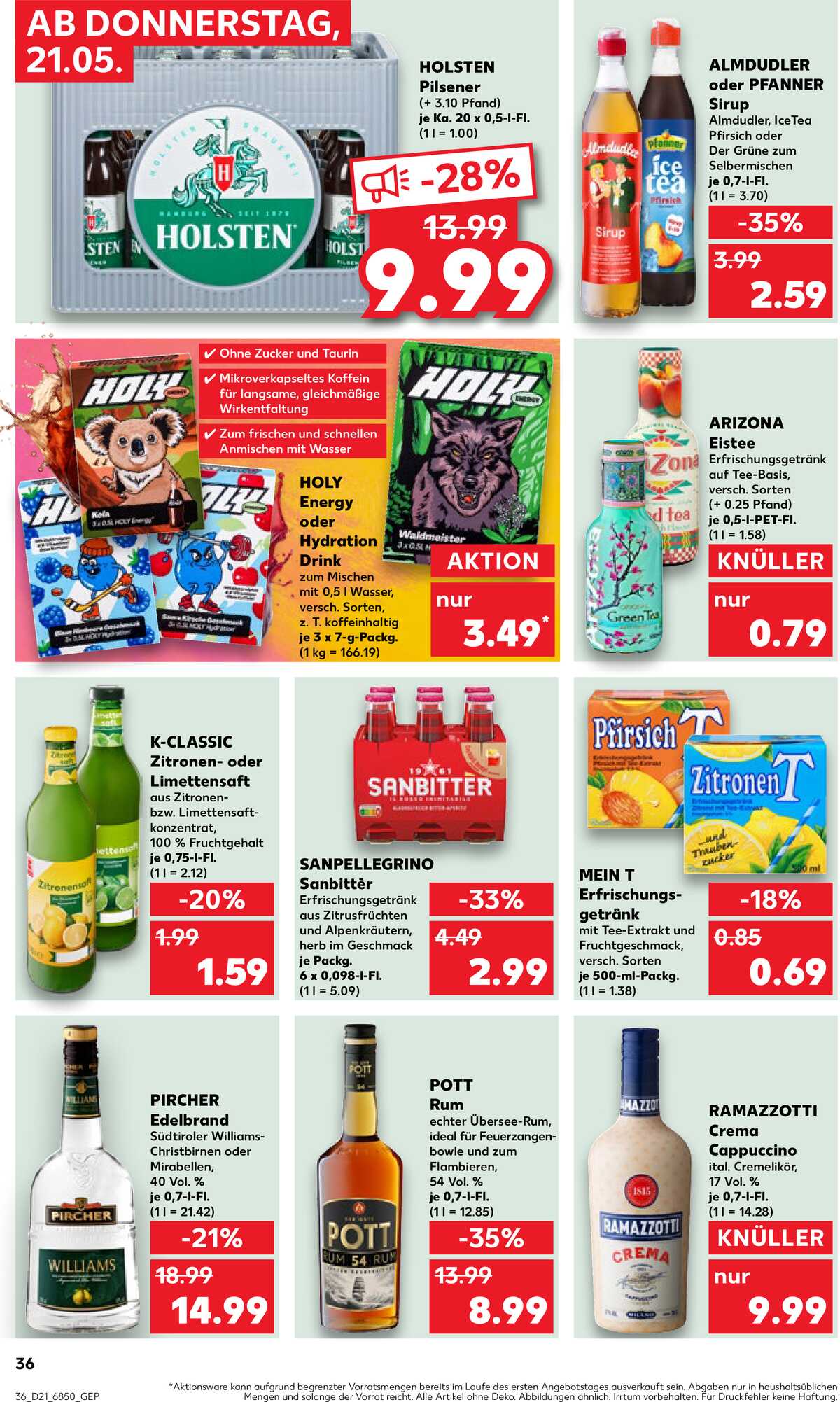Leták Kaufland Německo 21.5.-27.5.2026 strana 36