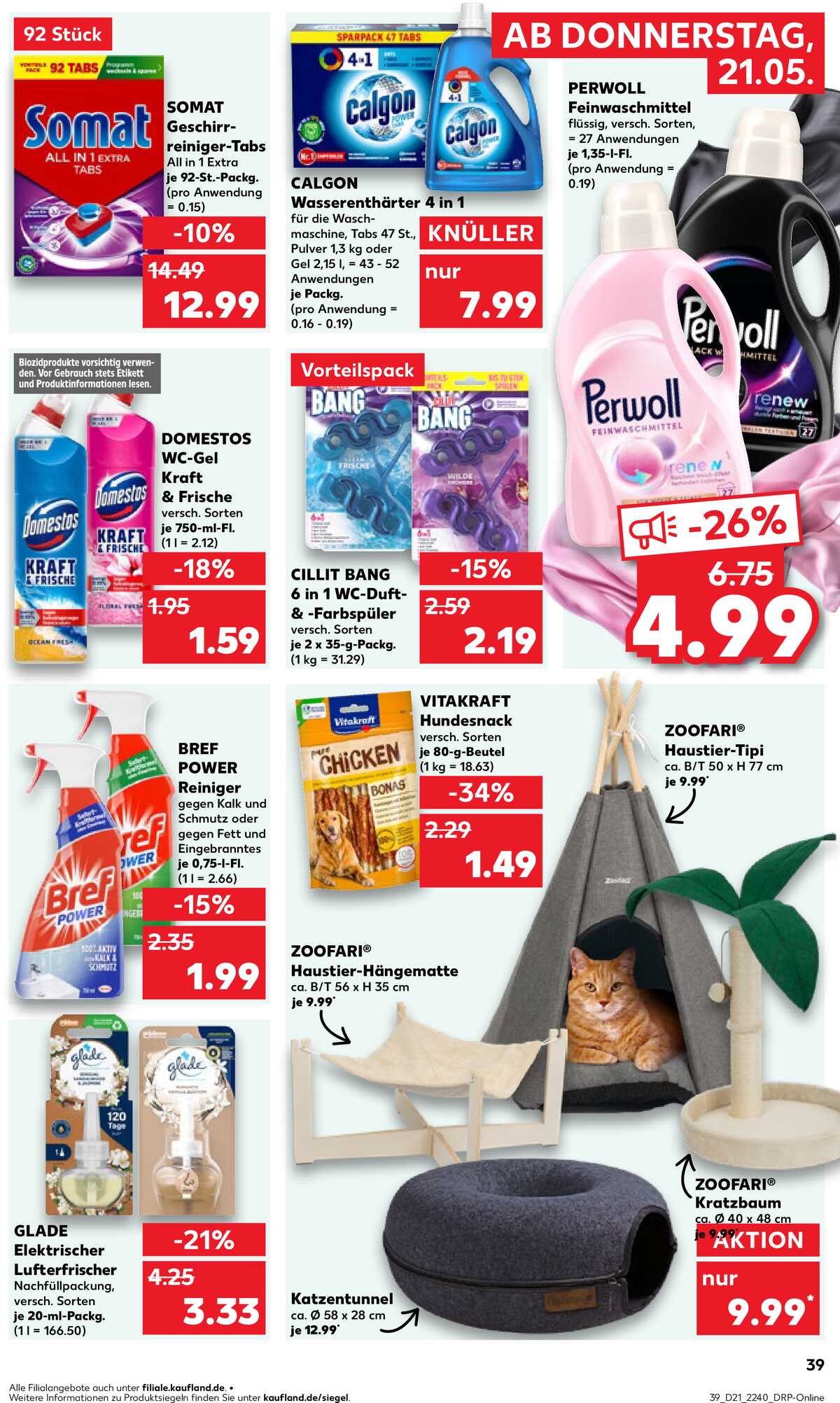 Leták Kaufland Německo 21.5.-27.5.2026 strana 39