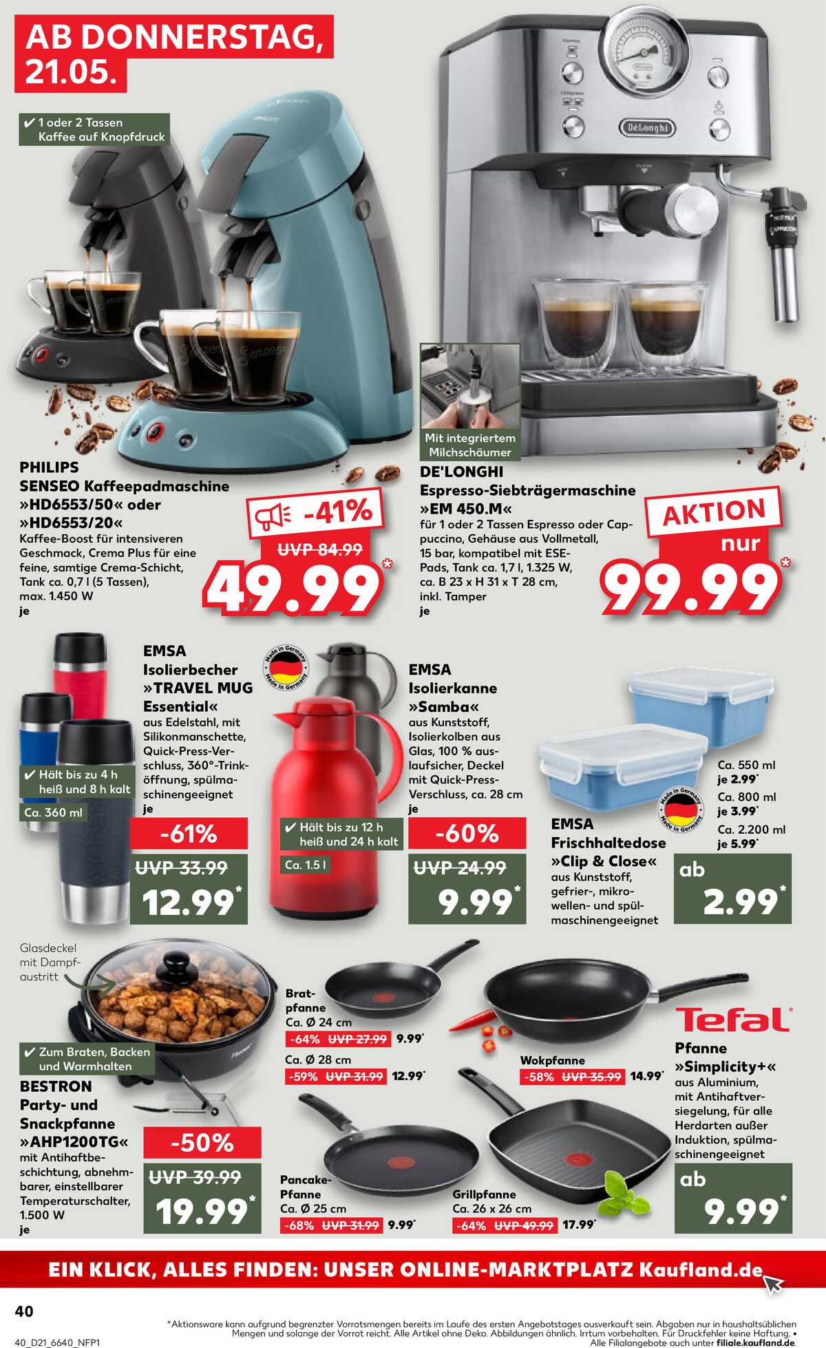 Leták Kaufland Německo 21.5.-27.5.2026 strana 40