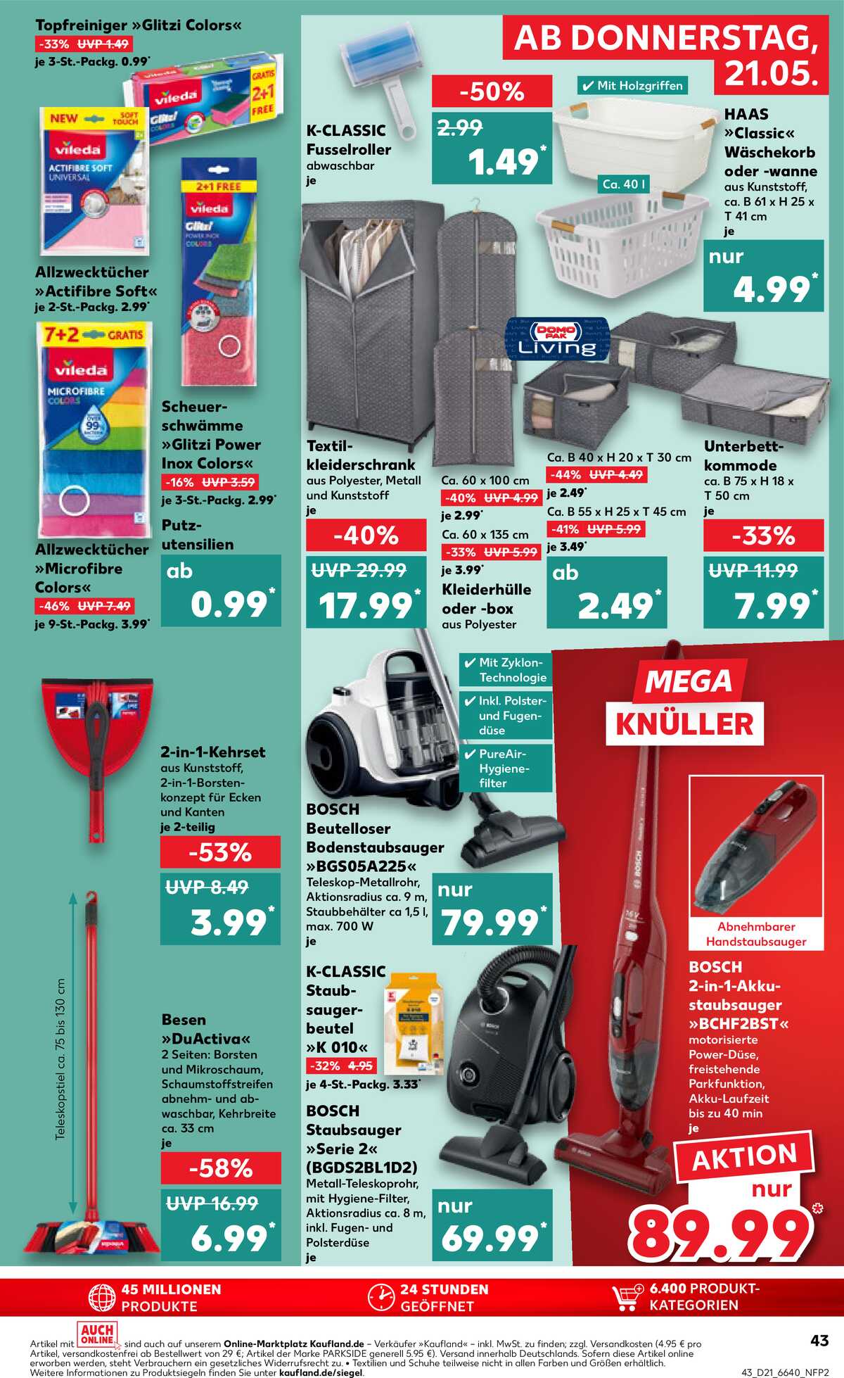 Leták Kaufland Německo 21.5.-27.5.2026 strana 43