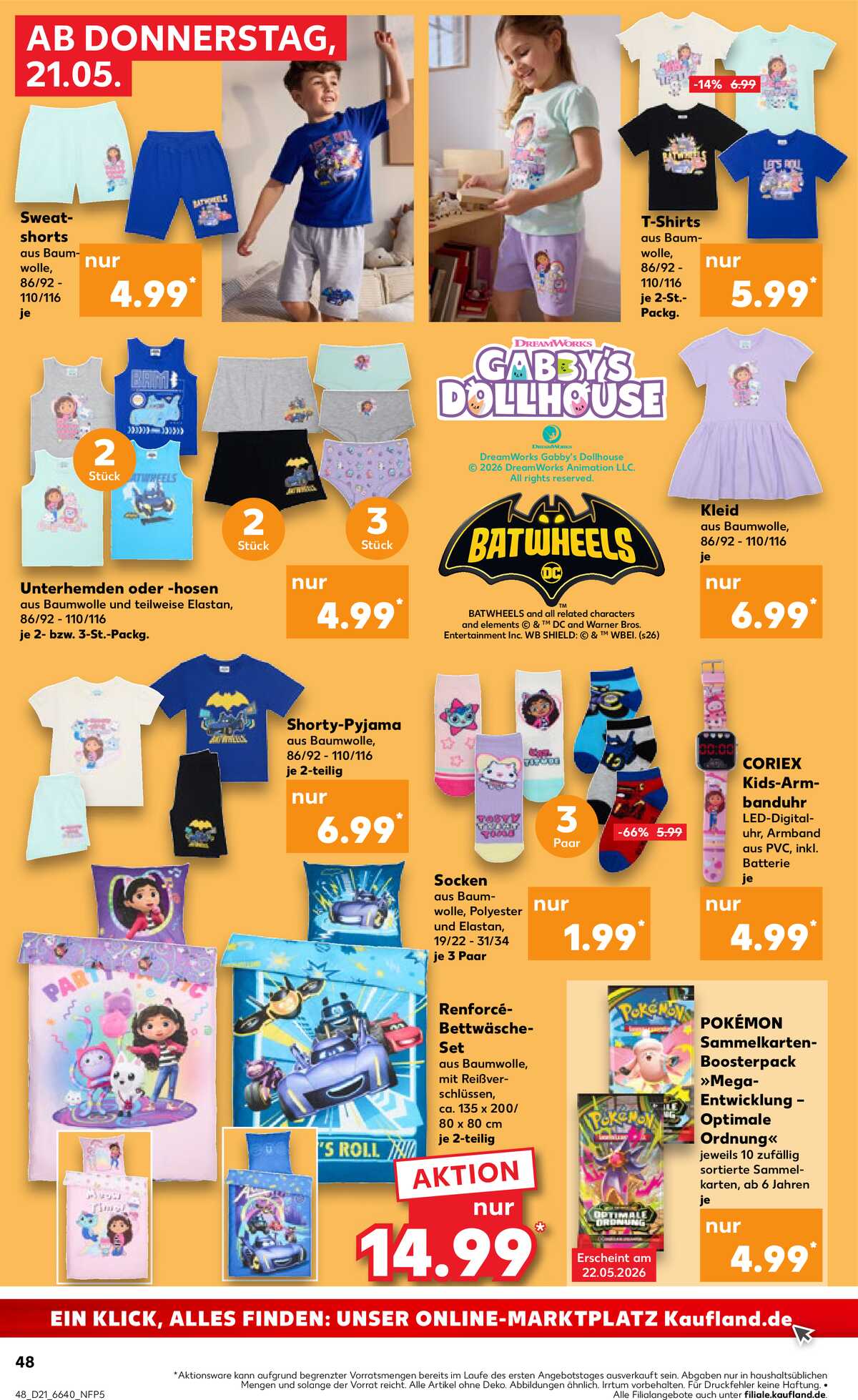 Leták Kaufland Německo 21.5.-27.5.2026 strana 48