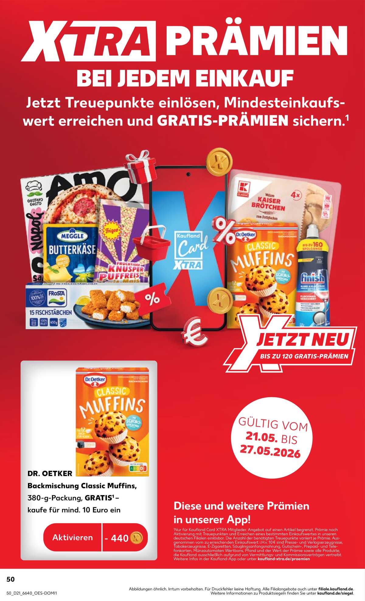 Leták Kaufland Německo 21.5.-27.5.2026 strana 50