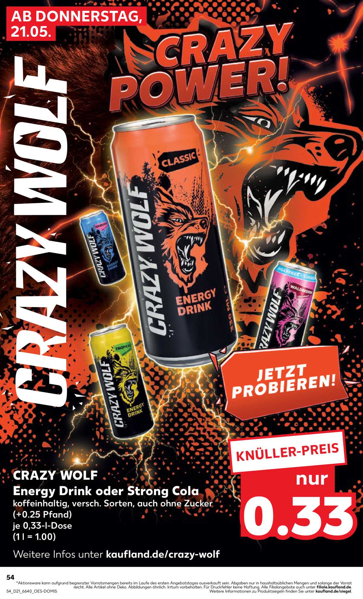 Leták Kaufland Německo 21.5.-27.5.2026 strana 54