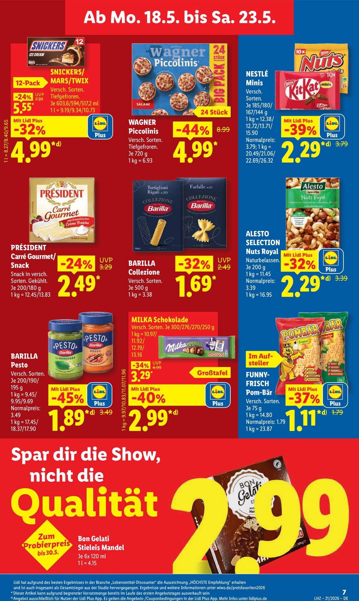 Leták Lidl Německo 18.5.-23.5.2026 strana 15