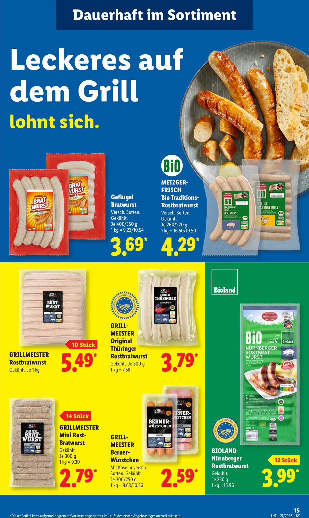 Leták Lidl Německo 18.5.-23.5.2026 strana 21