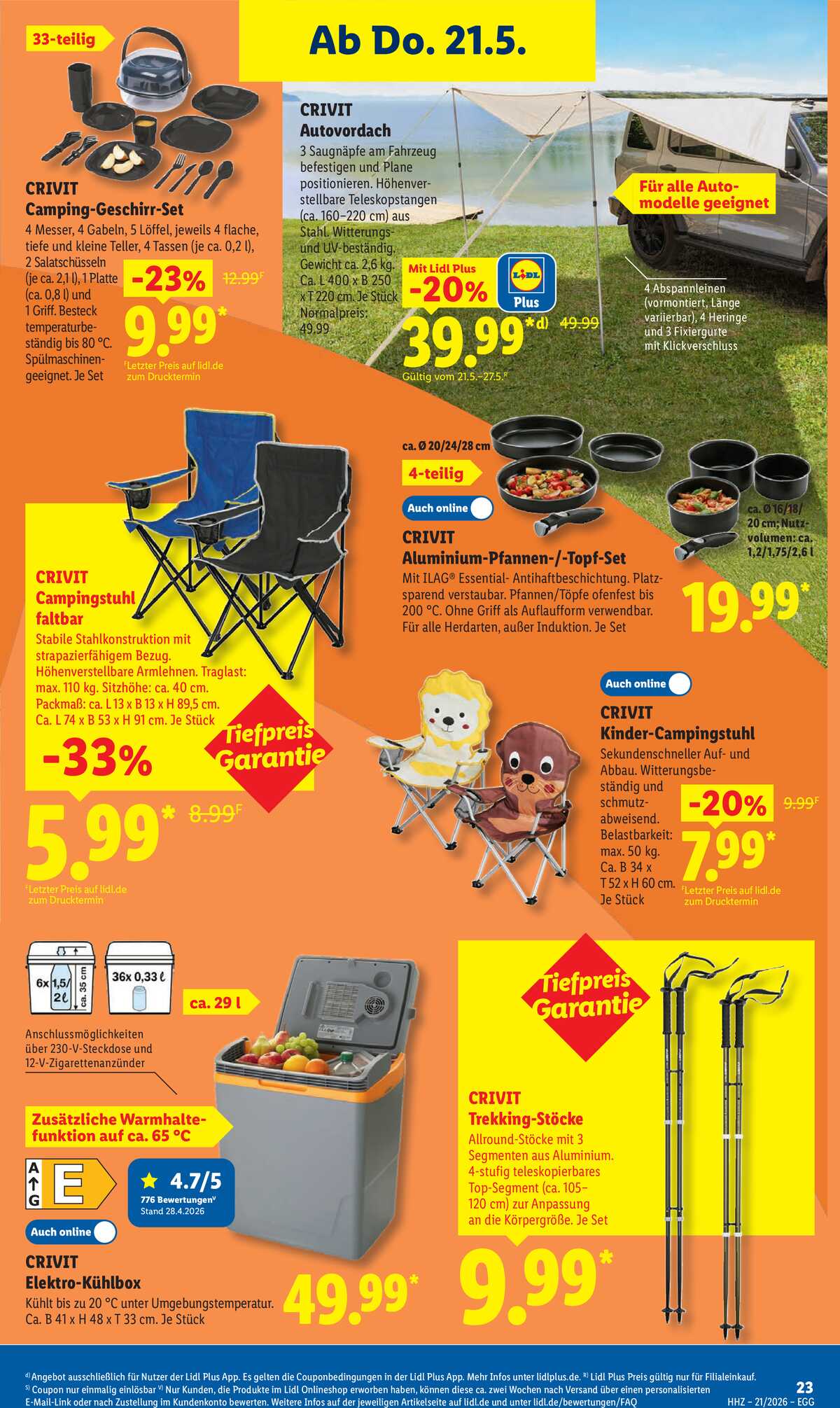 Leták Lidl Německo 18.5.-23.5.2026 strana 43