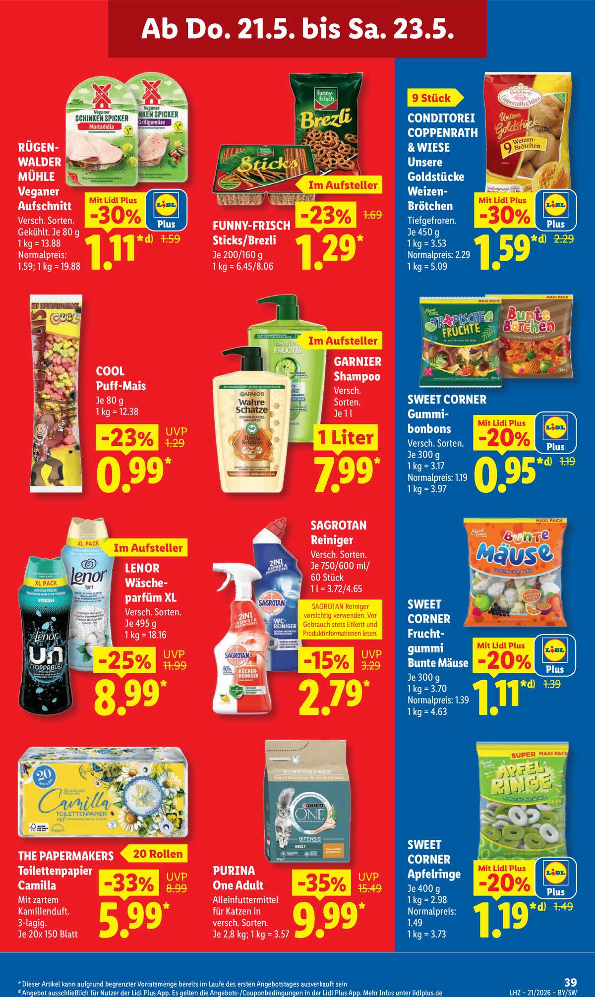 Leták Lidl Německo 18.5.-23.5.2026 strana 67
