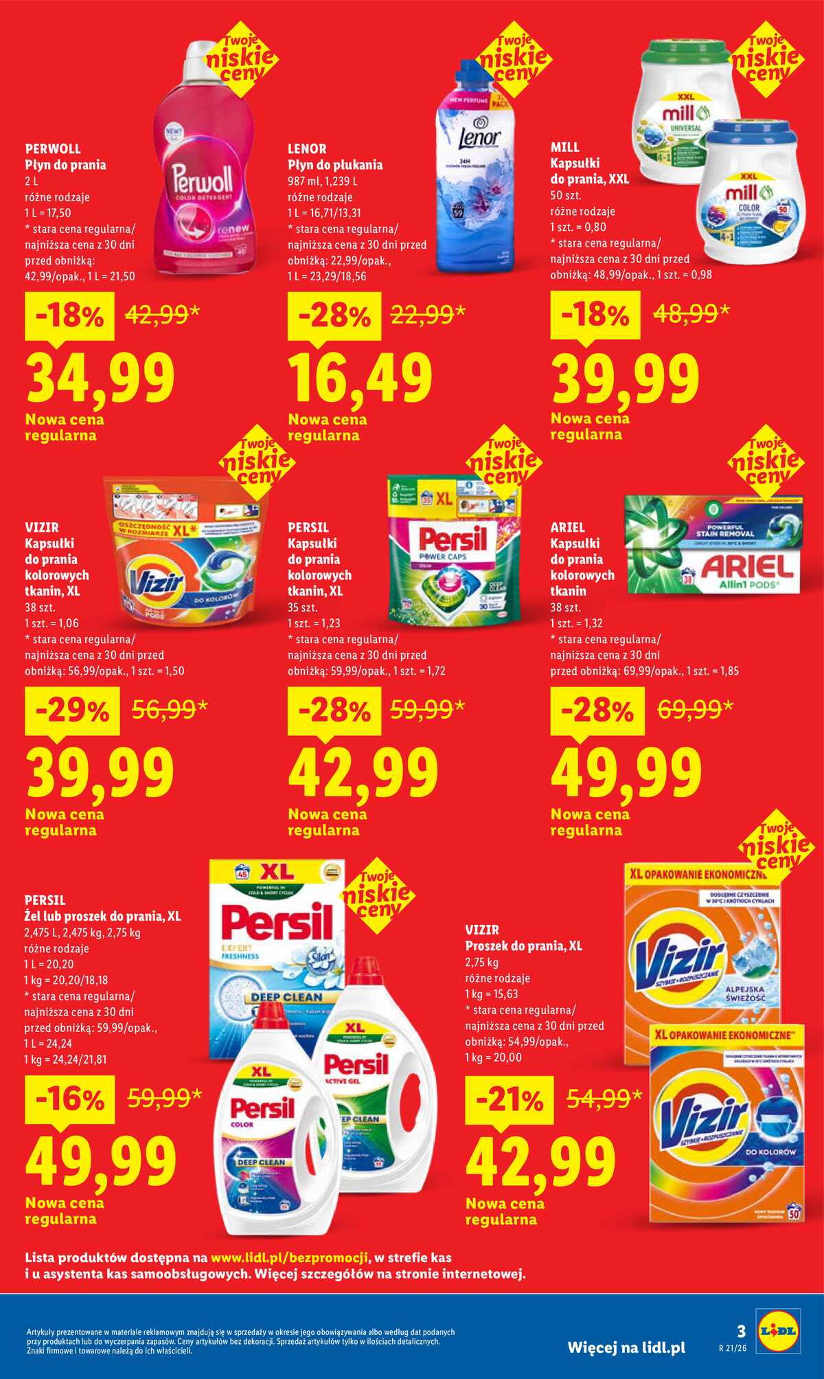 Leták Lidl Polsko 18.5.-20.5.2026 - Zpravodaj platný od 18.05 do 20.05 strana 3