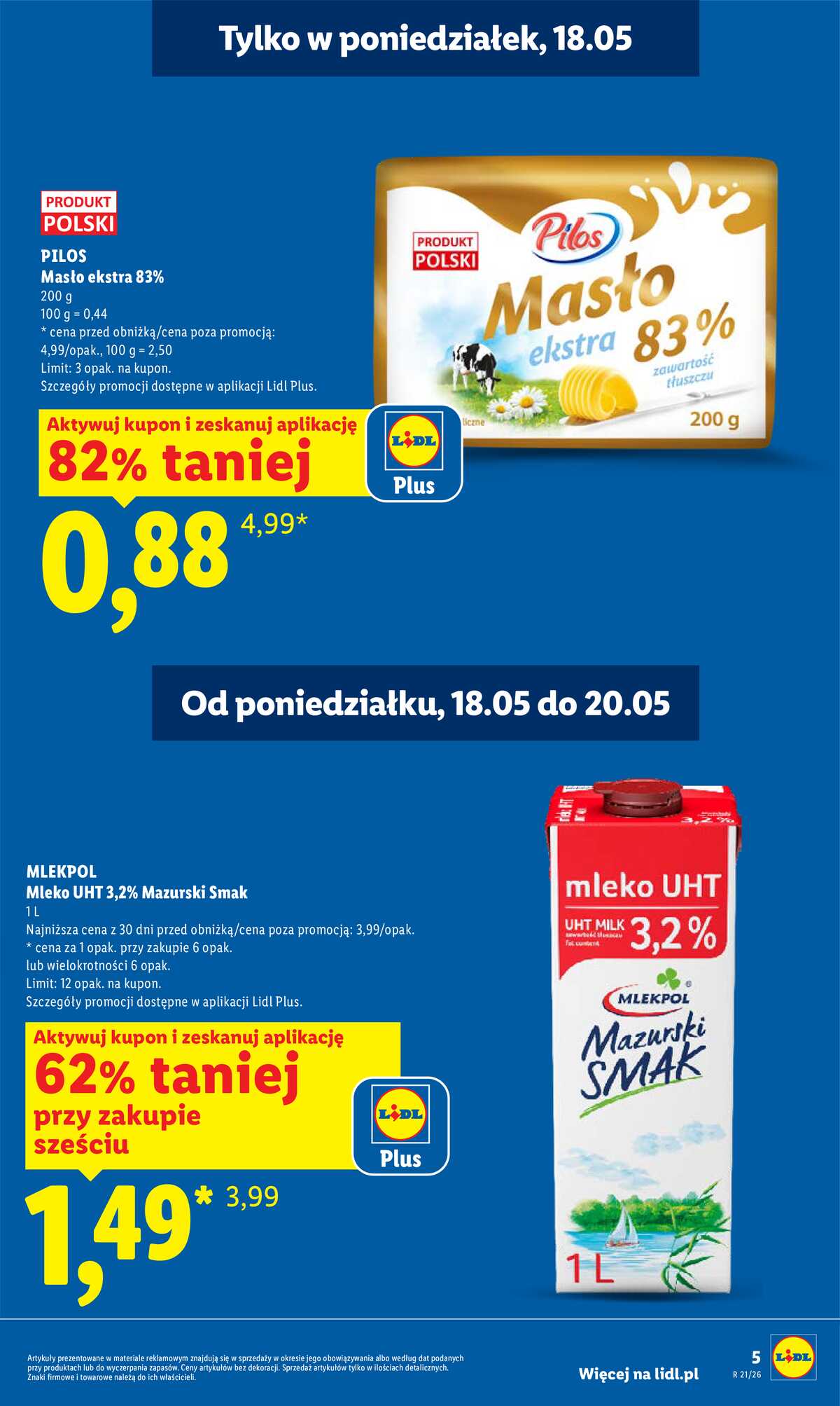 Leták Lidl Polsko 18.5.-20.5.2026 - Zpravodaj platný od 18.05 do 20.05 strana 5