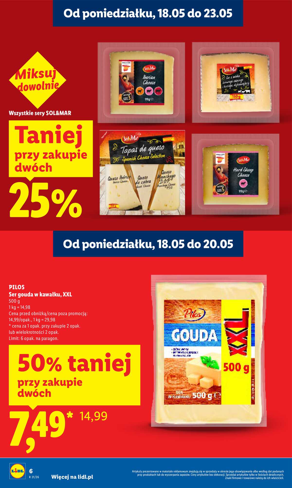 Leták Lidl Polsko 18.5.-20.5.2026 - Zpravodaj platný od 18.05 do 20.05 strana 6