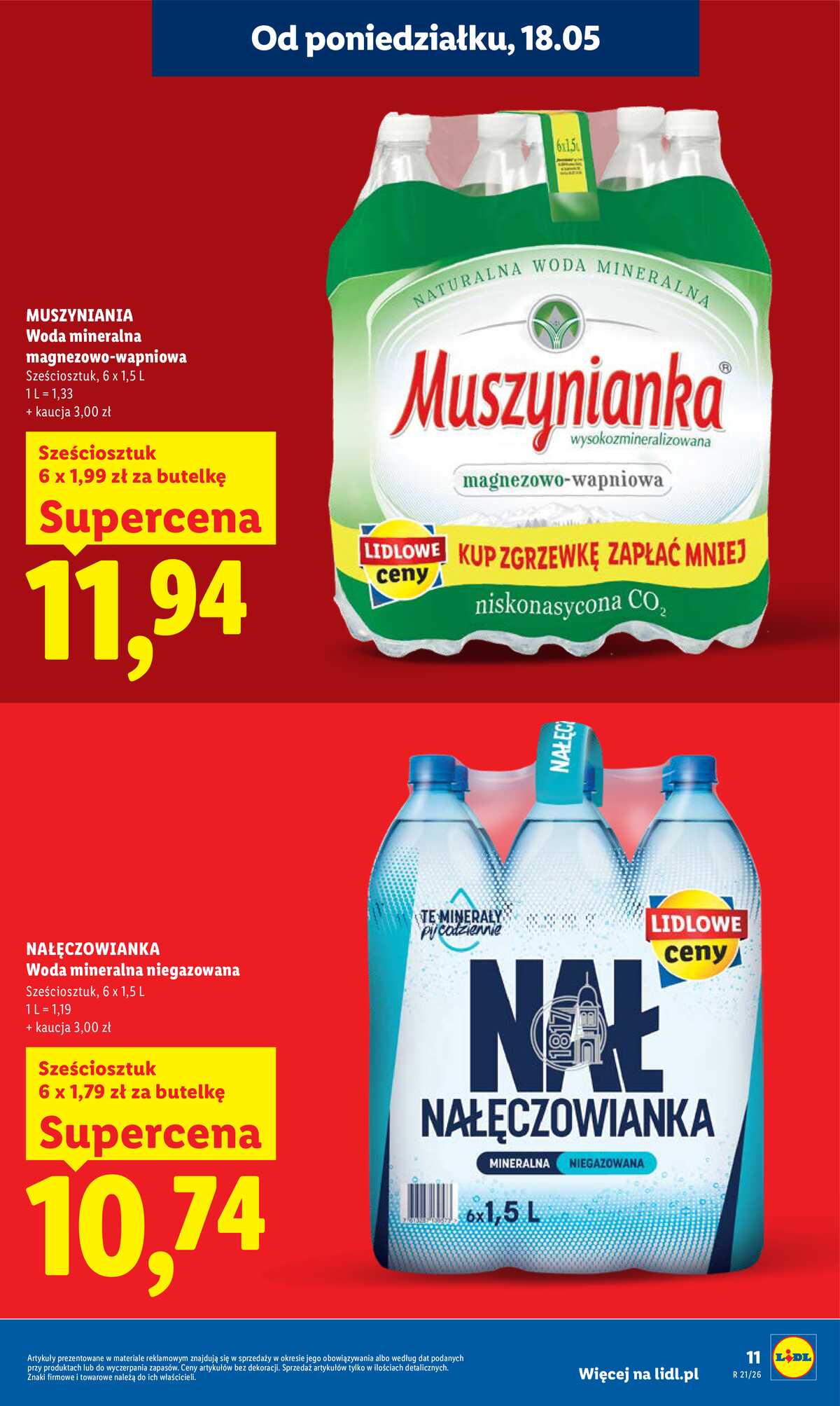 Leták Lidl Polsko 18.5.-20.5.2026 - Zpravodaj platný od 18.05 do 20.05 strana 11