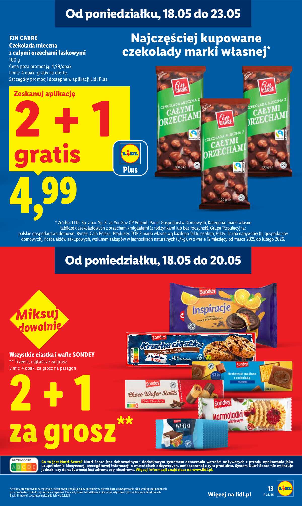 Leták Lidl Polsko 18.5.-20.5.2026 - Zpravodaj platný od 18.05 do 20.05 strana 13