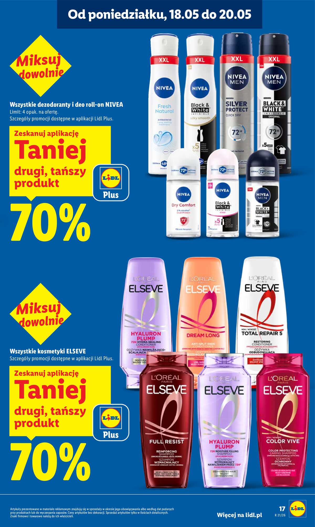 Leták Lidl Polsko 18.5.-20.5.2026 - Zpravodaj platný od 18.05 do 20.05 strana 17