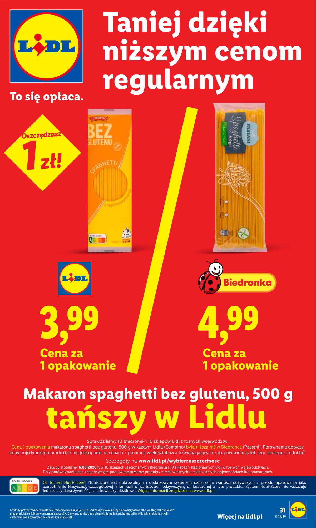 Leták Lidl Polsko 18.5.-20.5.2026 - Zpravodaj platný od 18.05 do 20.05 strana 31