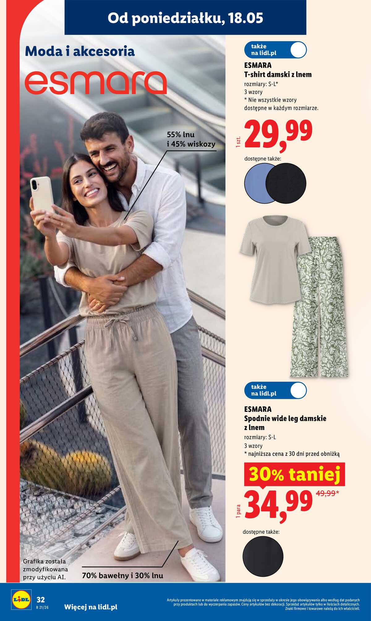 Leták Lidl Polsko 18.5.-20.5.2026 - Zpravodaj platný od 18.05 do 20.05 strana 32