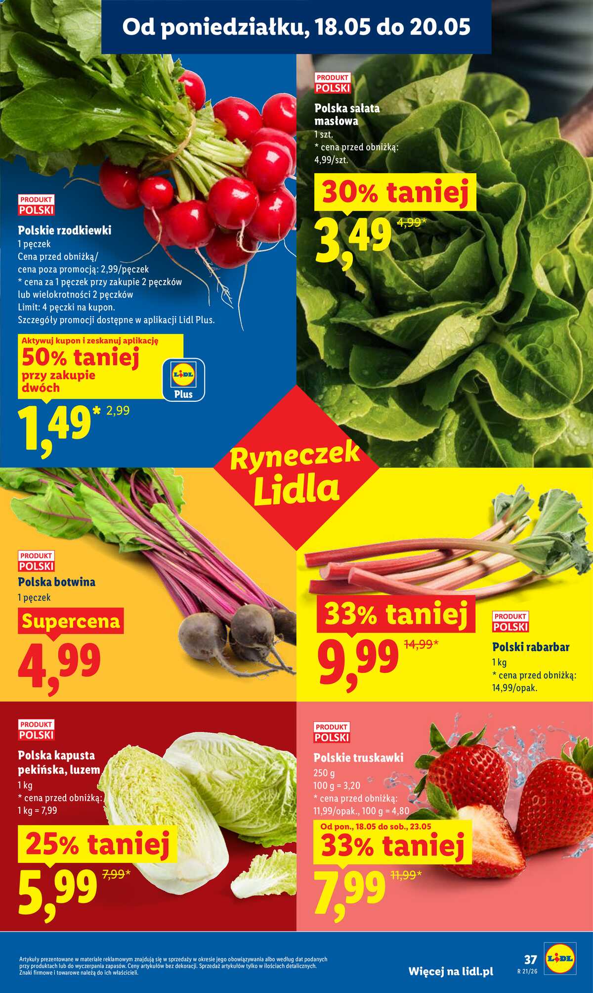 Leták Lidl Polsko 18.5.-20.5.2026 - Zpravodaj platný od 18.05 do 20.05 strana 37